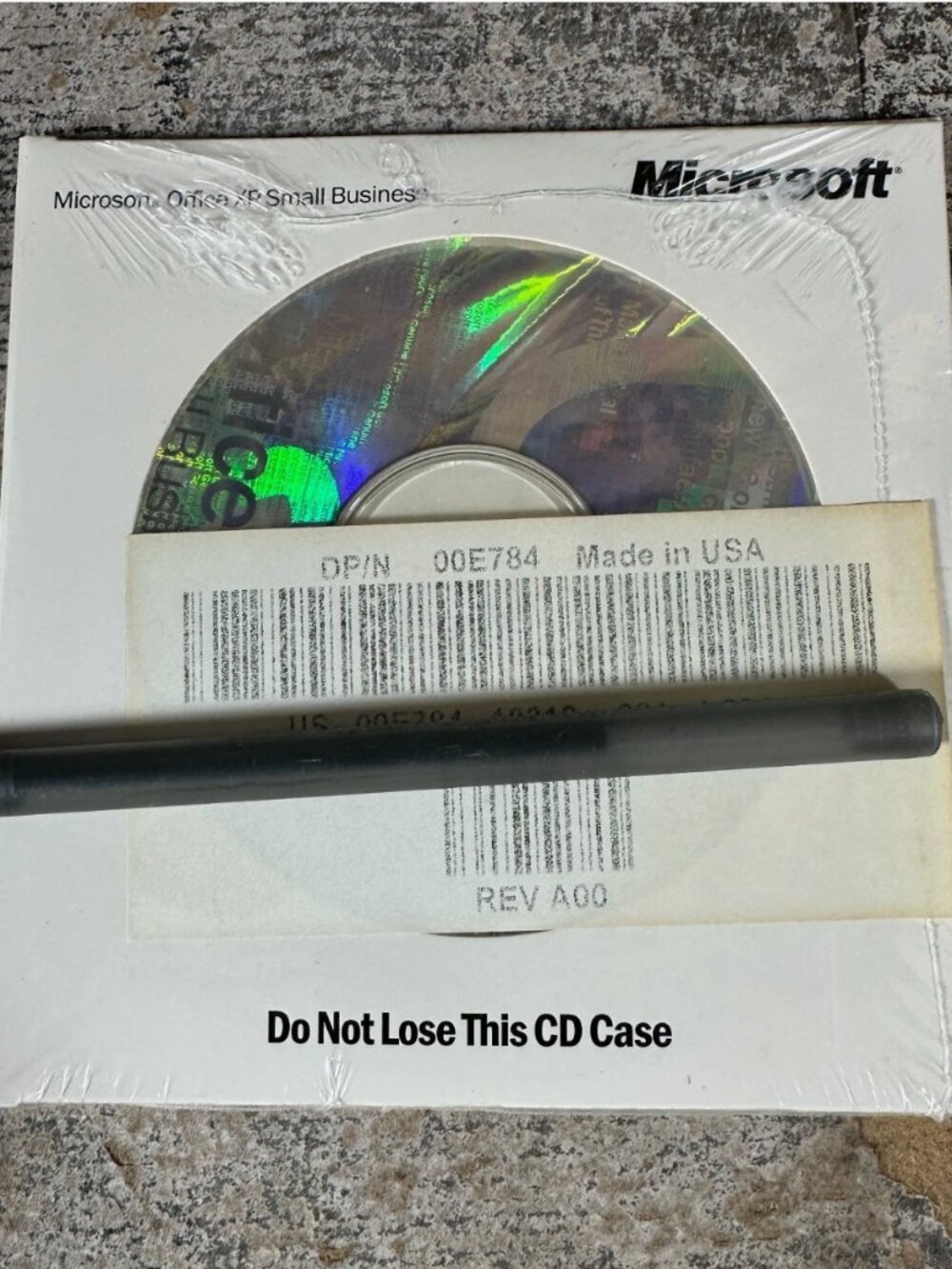 Dell Microsoft Office XP SBE Sealed in package, With product key,